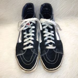 SHOES VANS SK8-HI SHOE, black & gray, men's 7